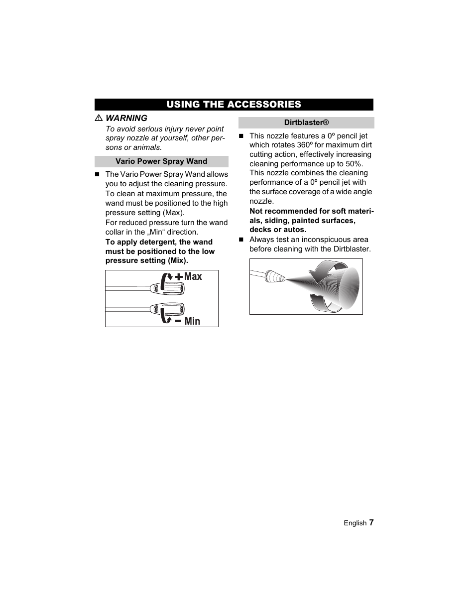 Karcher K 2.21 User Manual | Page 7 / 48