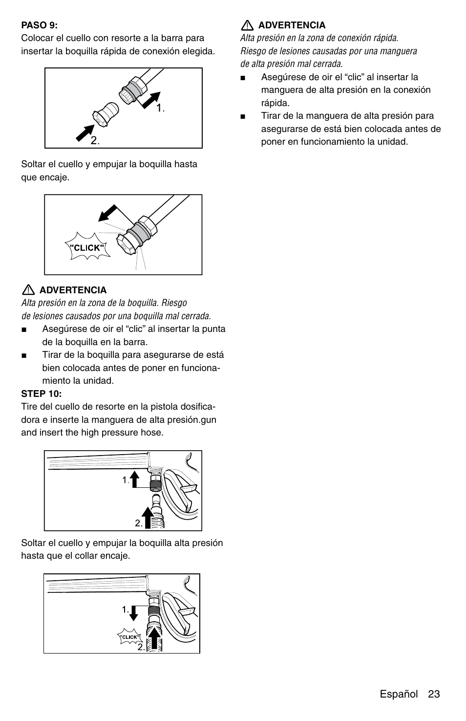 Karcher G 2600 VC PLUS User Manual | Page 23 / 46