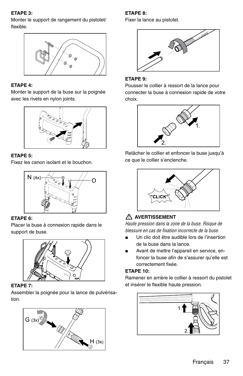 Karcher G 2600 VC PLUS User Manual | Page 37 / 46