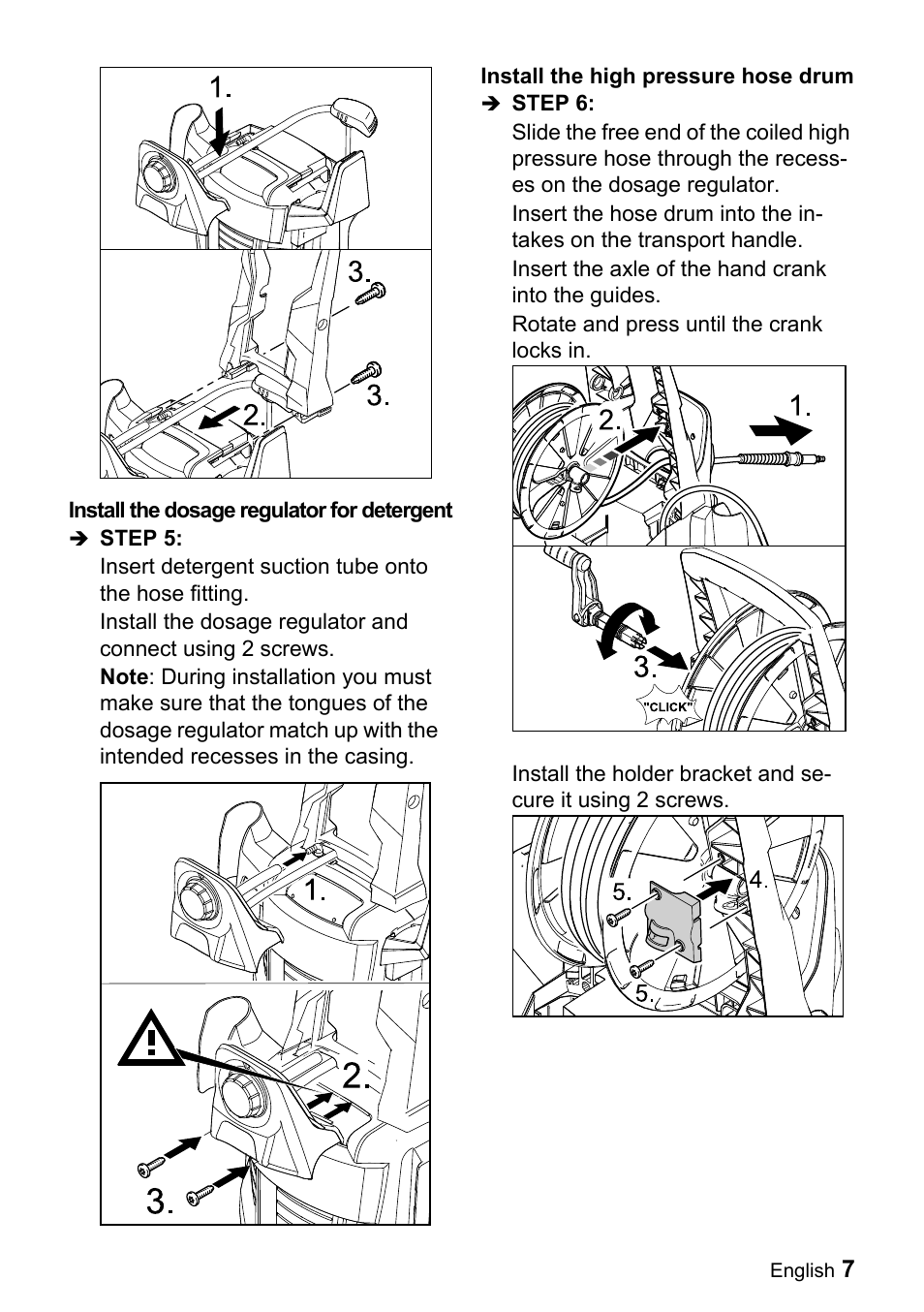 Karcher K 5.540 User Manual | Page 7 / 64