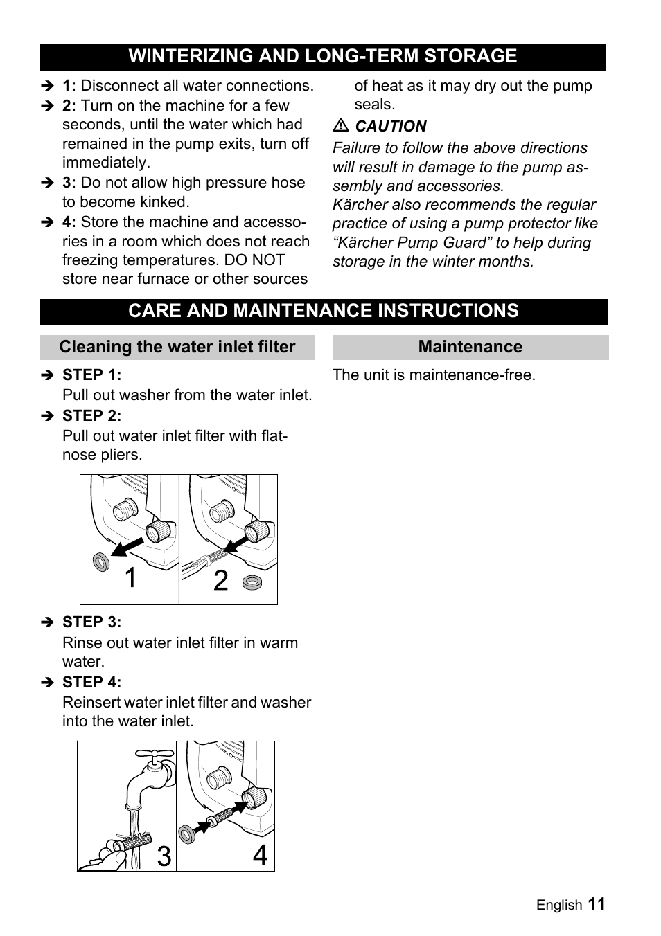 Karcher K 3.91 M User Manual | Page 11 / 52