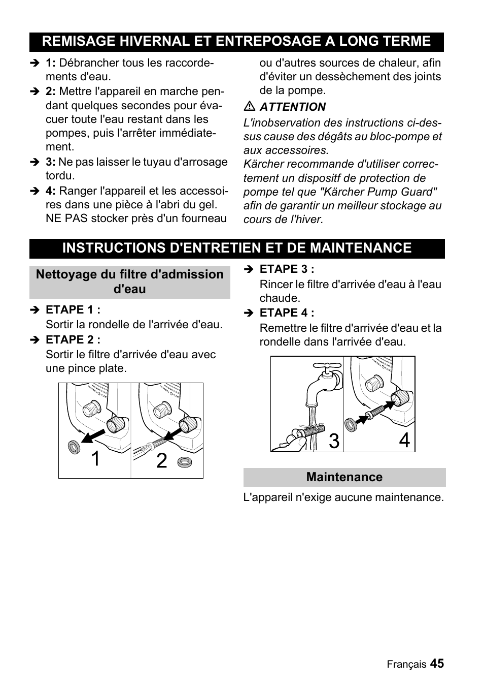 Karcher K 3.91 M User Manual | Page 45 / 52