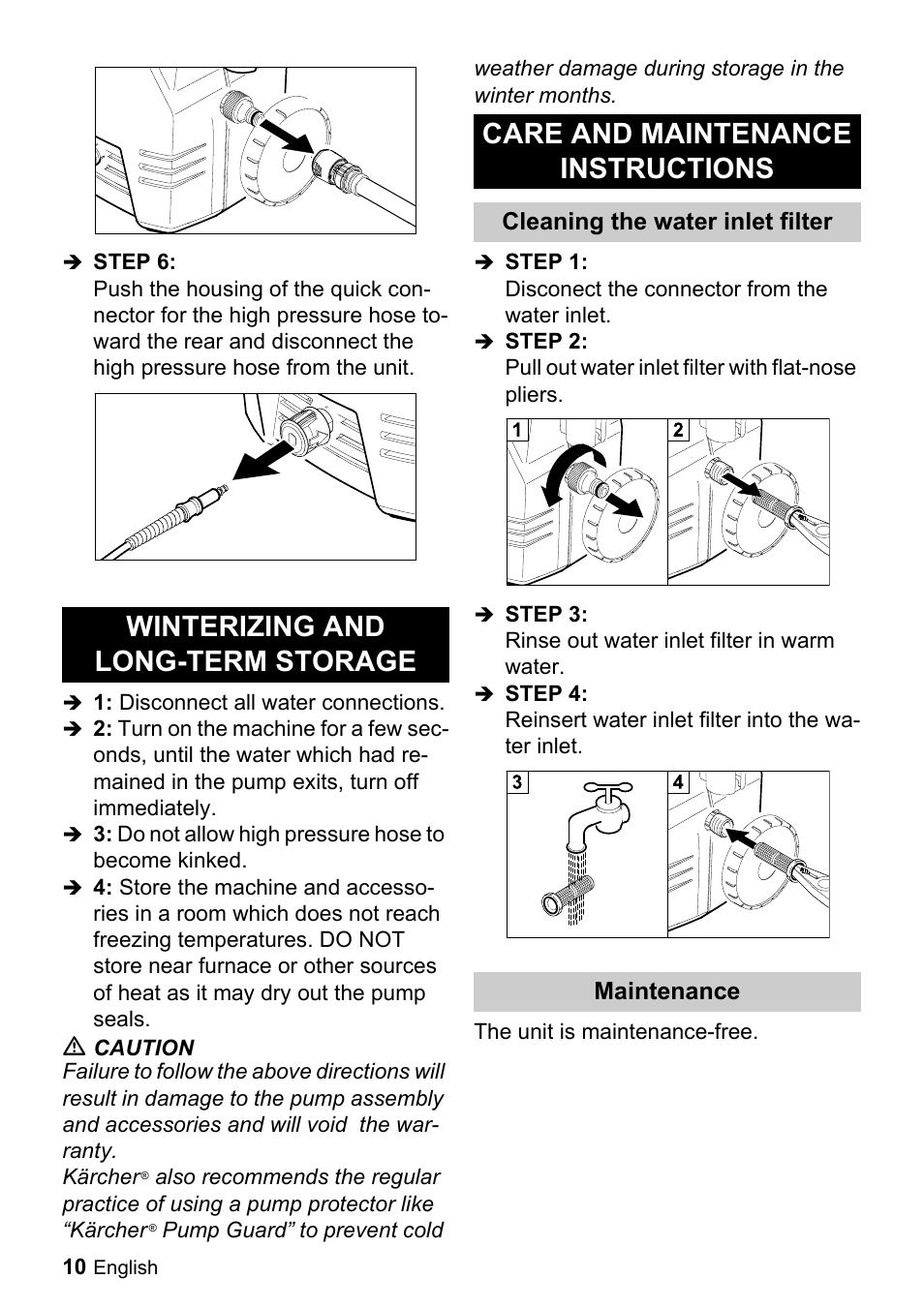 Karcher K 2.29 User Manual | Page 10 / 48