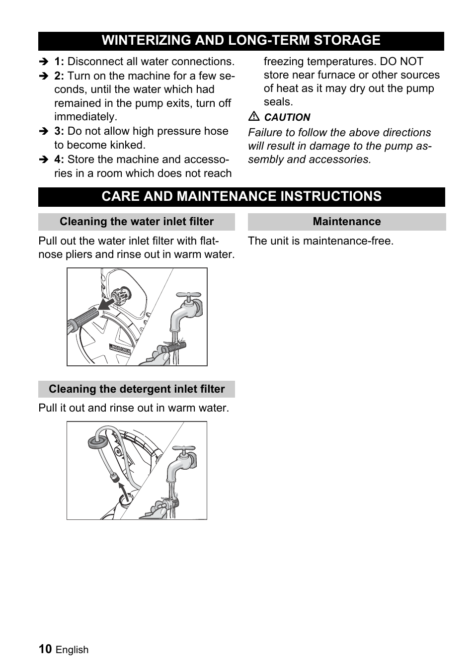 Karcher K 3.92 M User Manual | Page 10 / 48