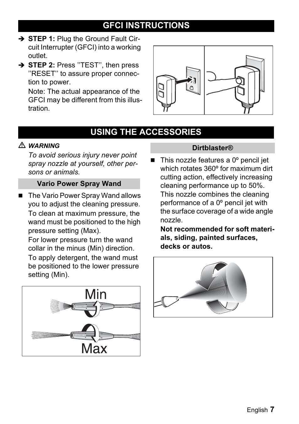 Karcher K 3.92 M User Manual | Page 7 / 48