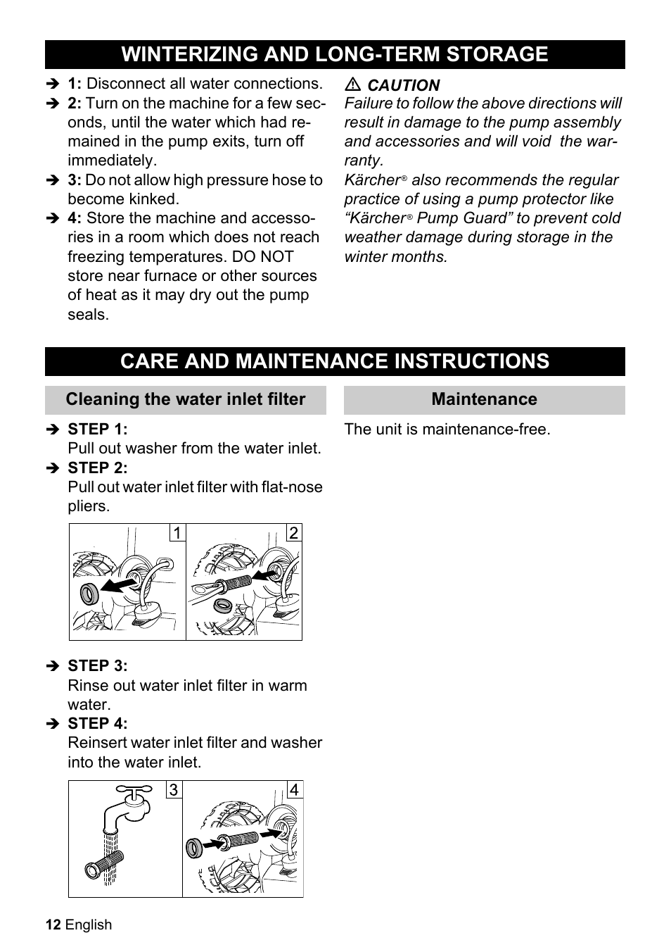 Karcher K 2.360 User Manual | Page 12 / 52