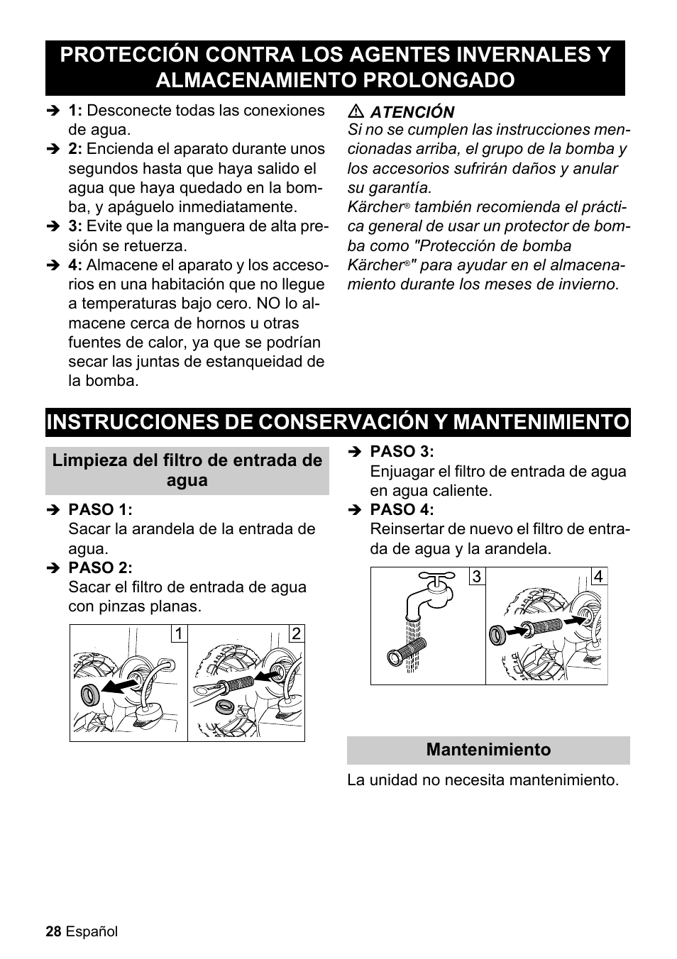 Karcher K 2.360 User Manual | Page 28 / 52