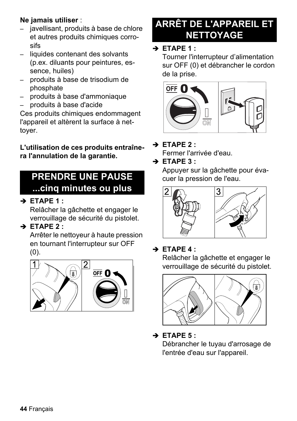 Karcher K 2.360 User Manual | Page 44 / 52