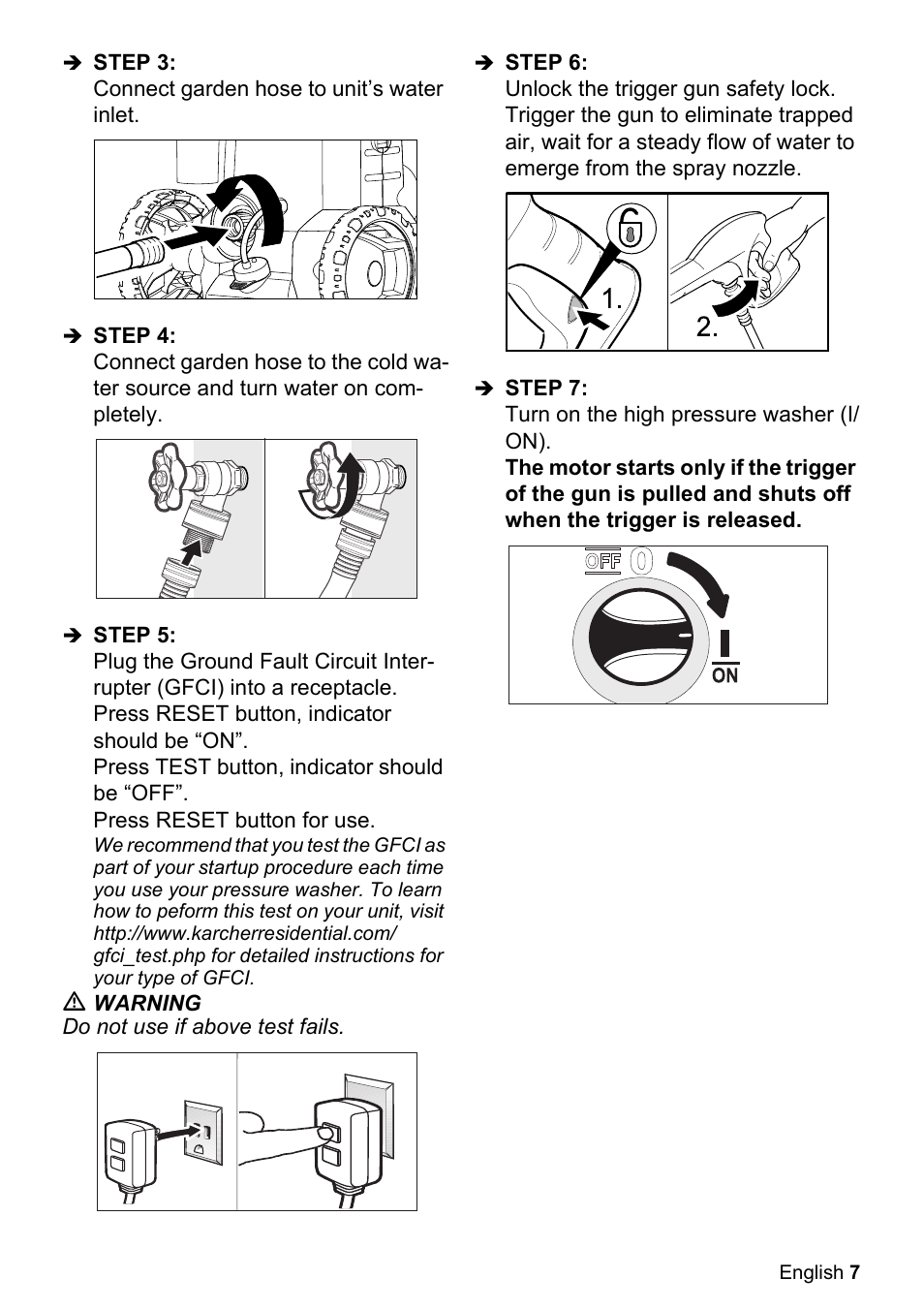 Karcher K 2.360 User Manual | Page 7 / 52