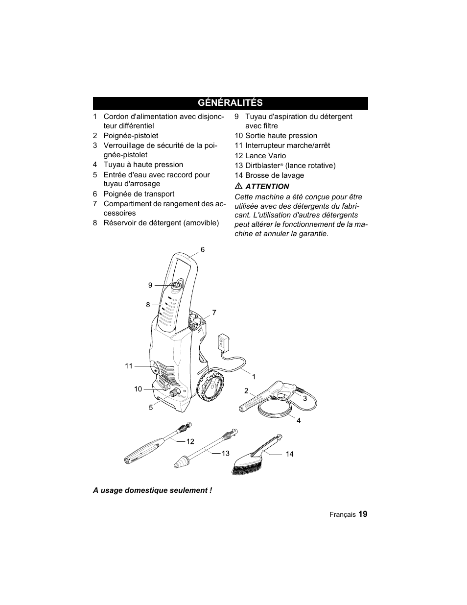 Karcher K 3.67 M User Manual | Page 19 / 52