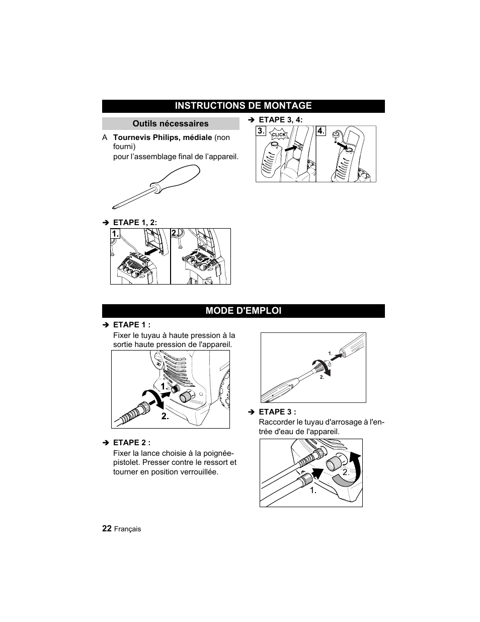 Karcher K 3.67 M User Manual | Page 22 / 52