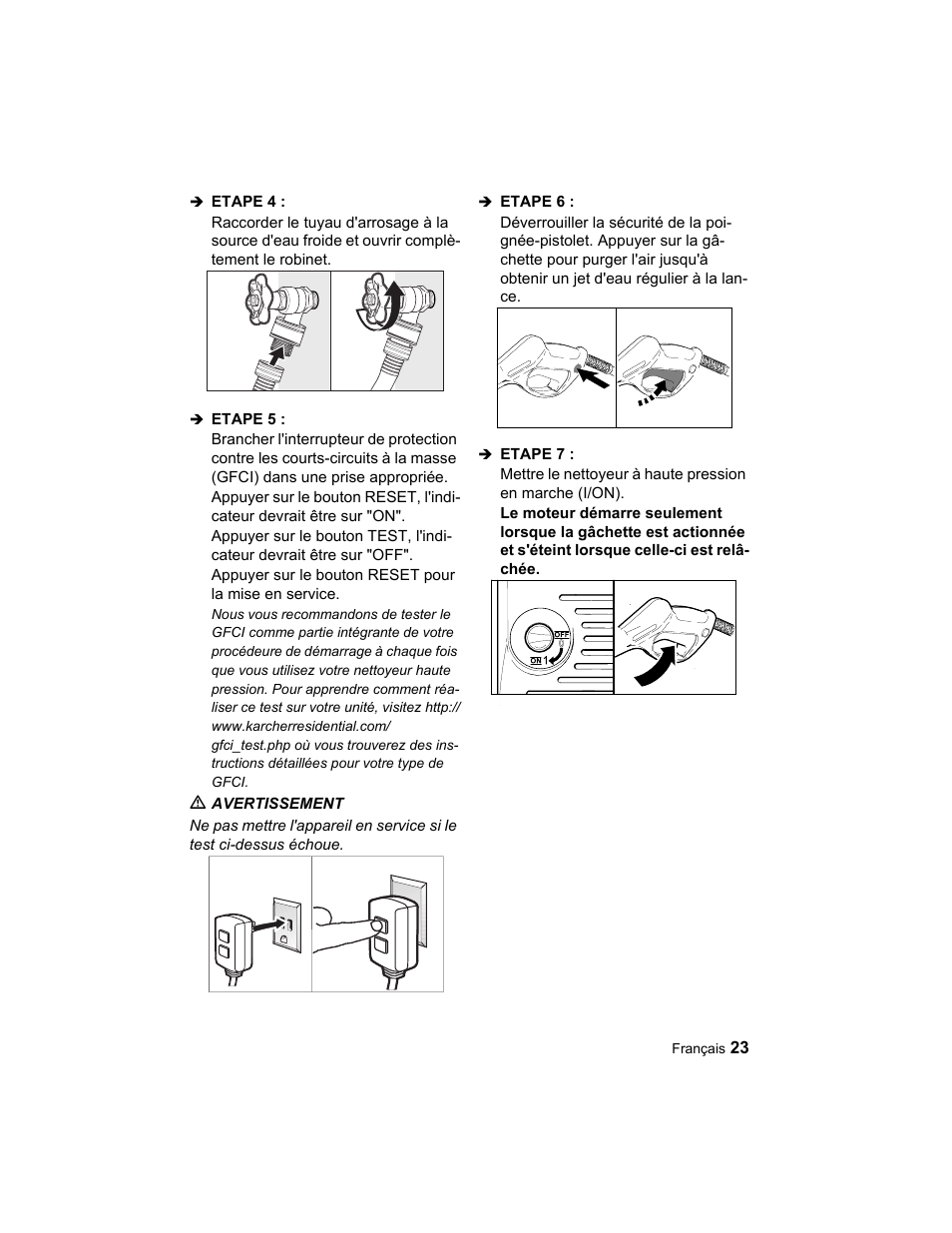 Karcher K 3.67 M User Manual | Page 23 / 52