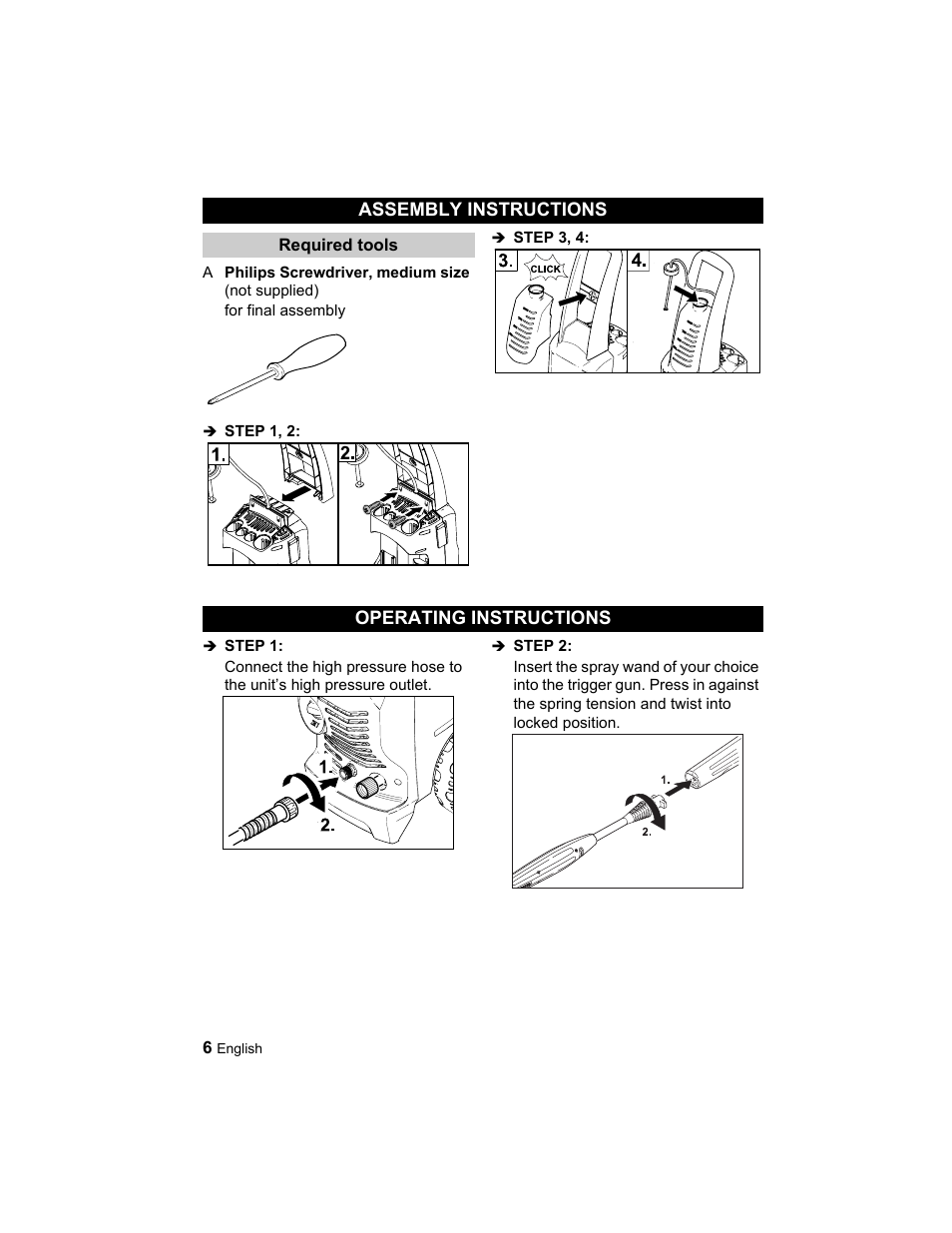 Karcher K 3.67 M User Manual | Page 6 / 52