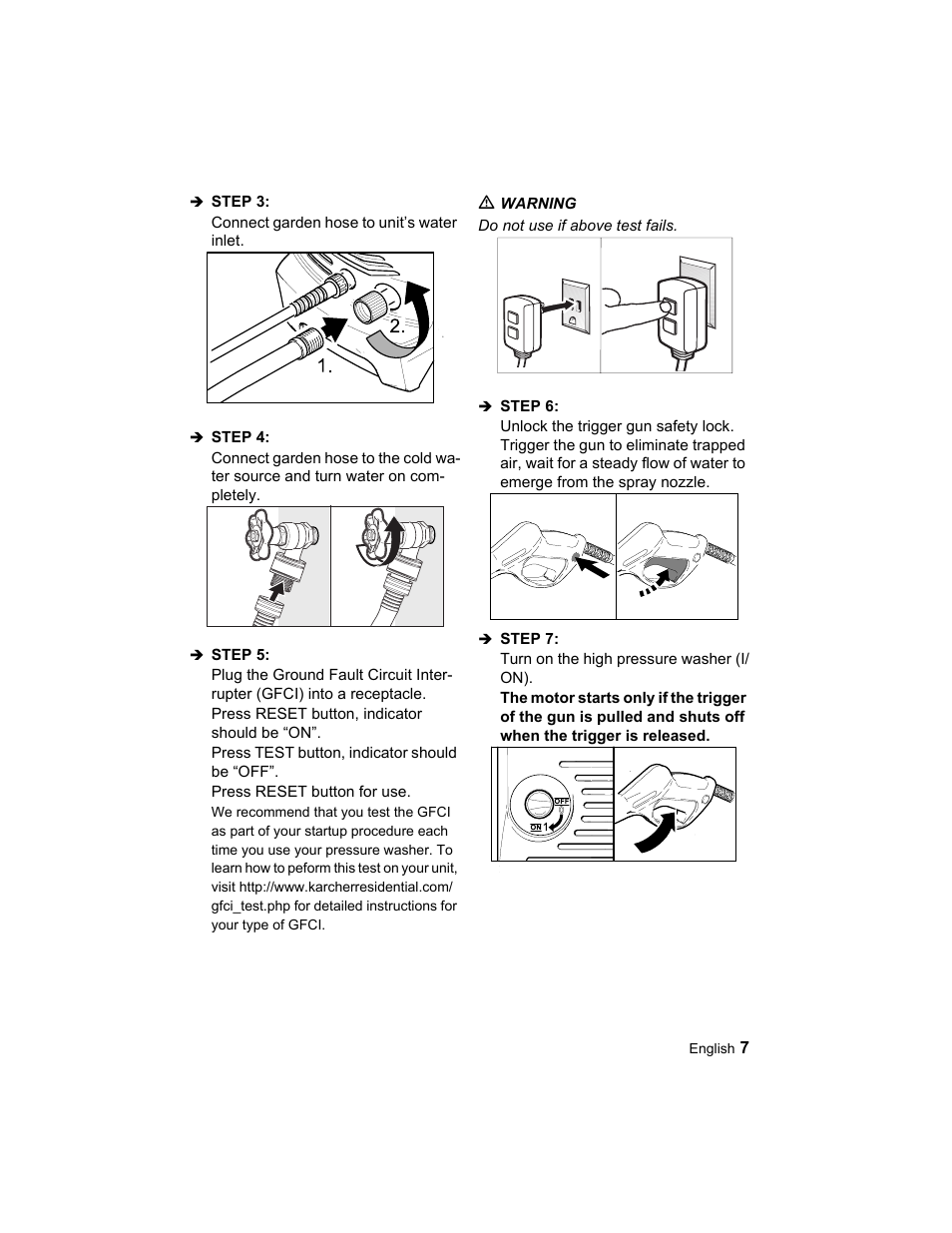 Karcher K 3.67 M User Manual | Page 7 / 52