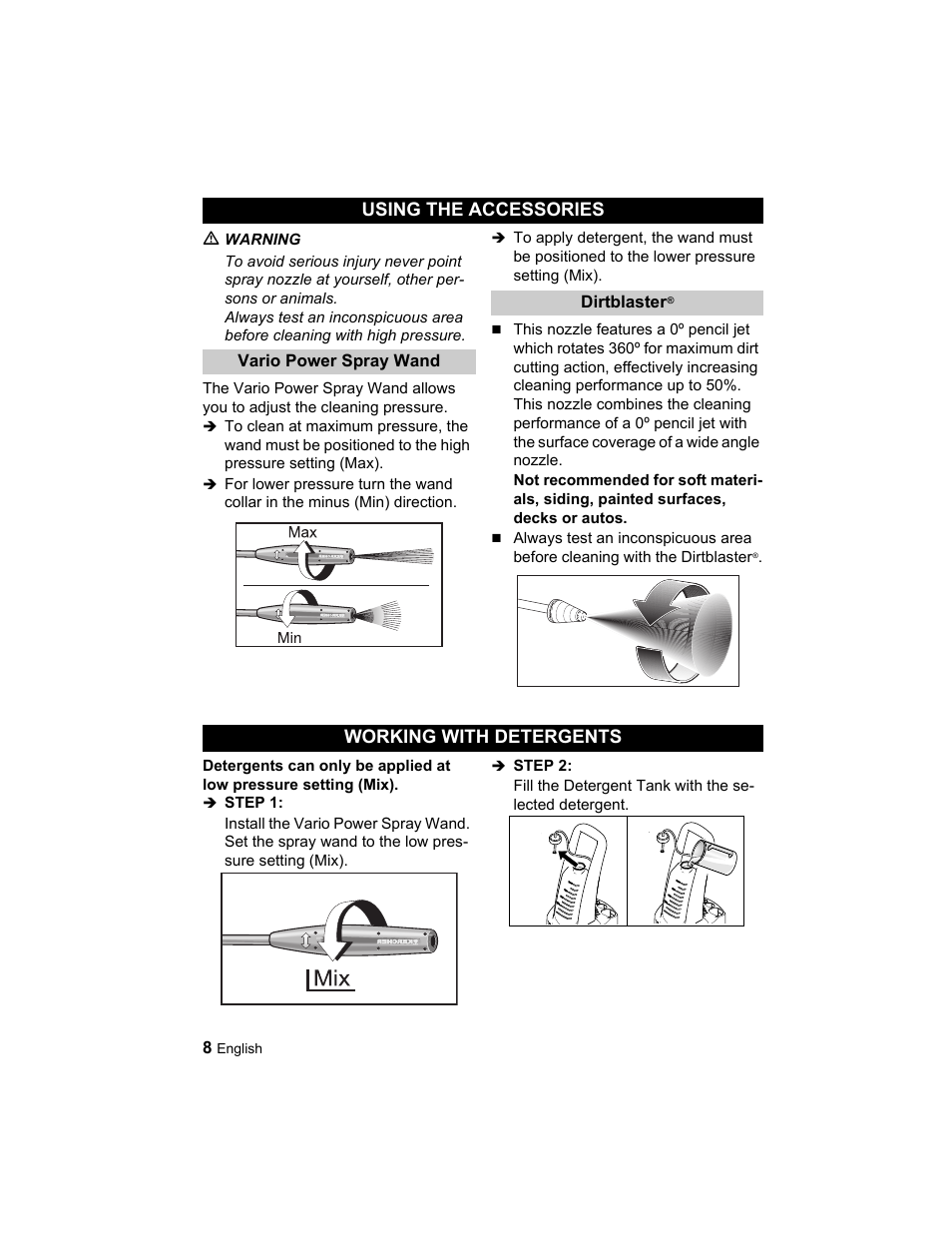 Karcher K 3.67 M User Manual | Page 8 / 52