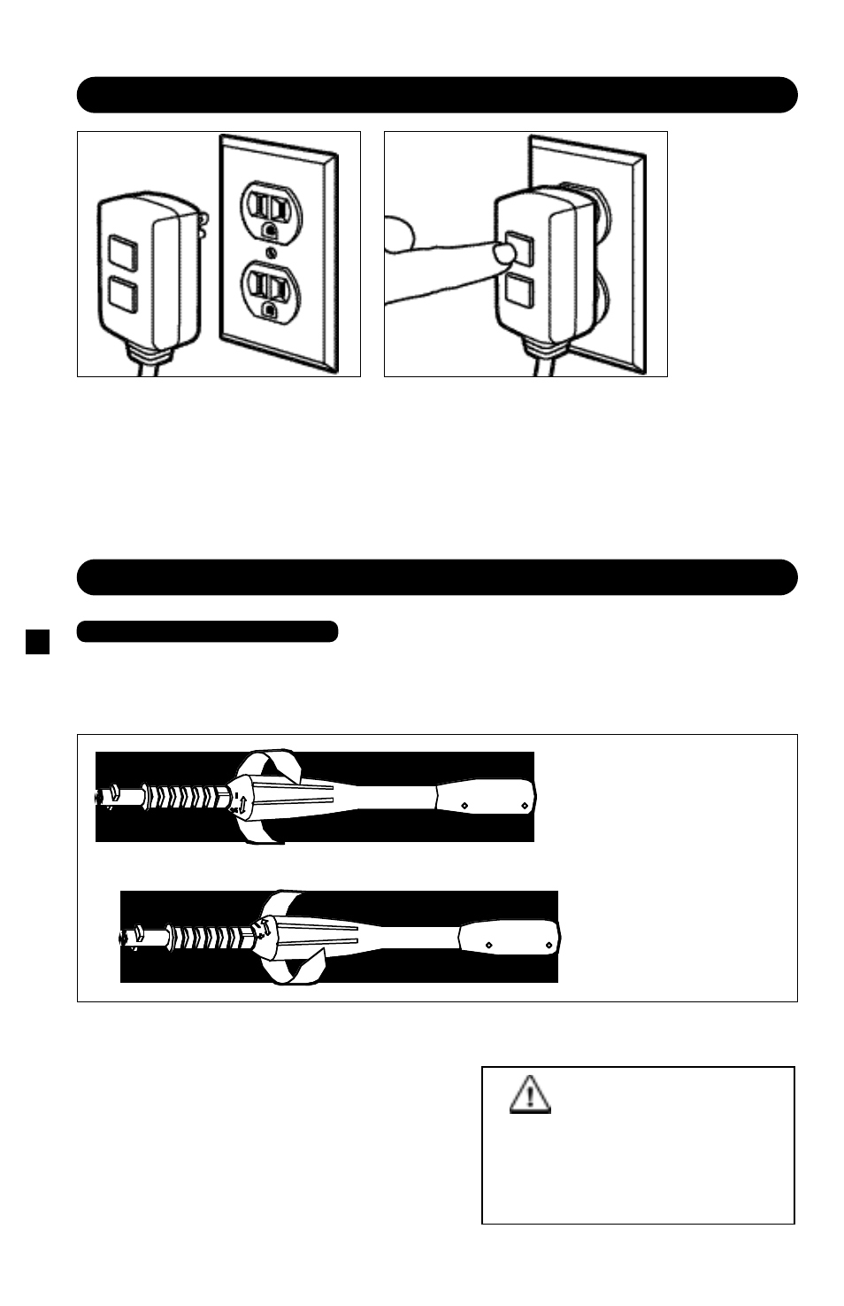 Warning, Using the accessories gfci instructions, Step 1 | Step 2 | Karcher K 502 User Manual | Page 6 / 12