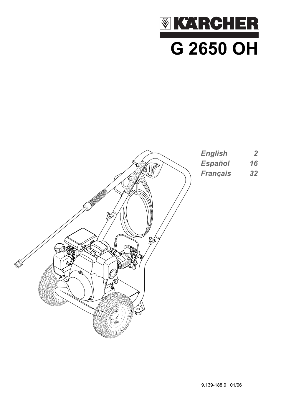 Karcher G 2650 OH User Manual | 47 pages