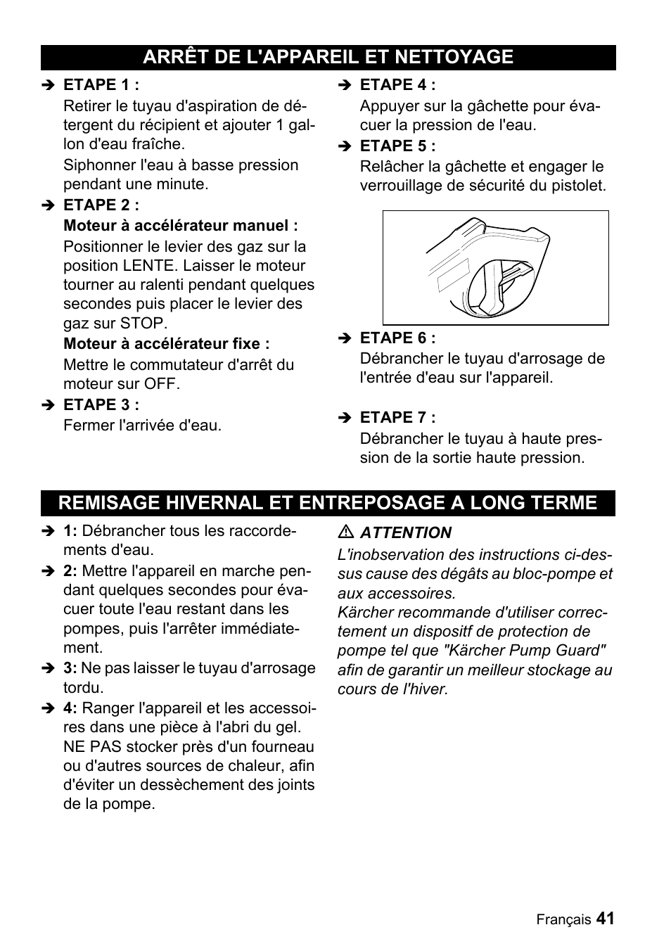 Karcher G 2650 OH User Manual | Page 41 / 47