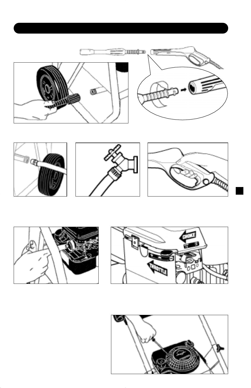 Operating instructions, Step 6, Step 7 | Step 1, Step 2, Step 3, Step 4, Step 5 | Karcher K 1800 IB User Manual | Page 5 / 12