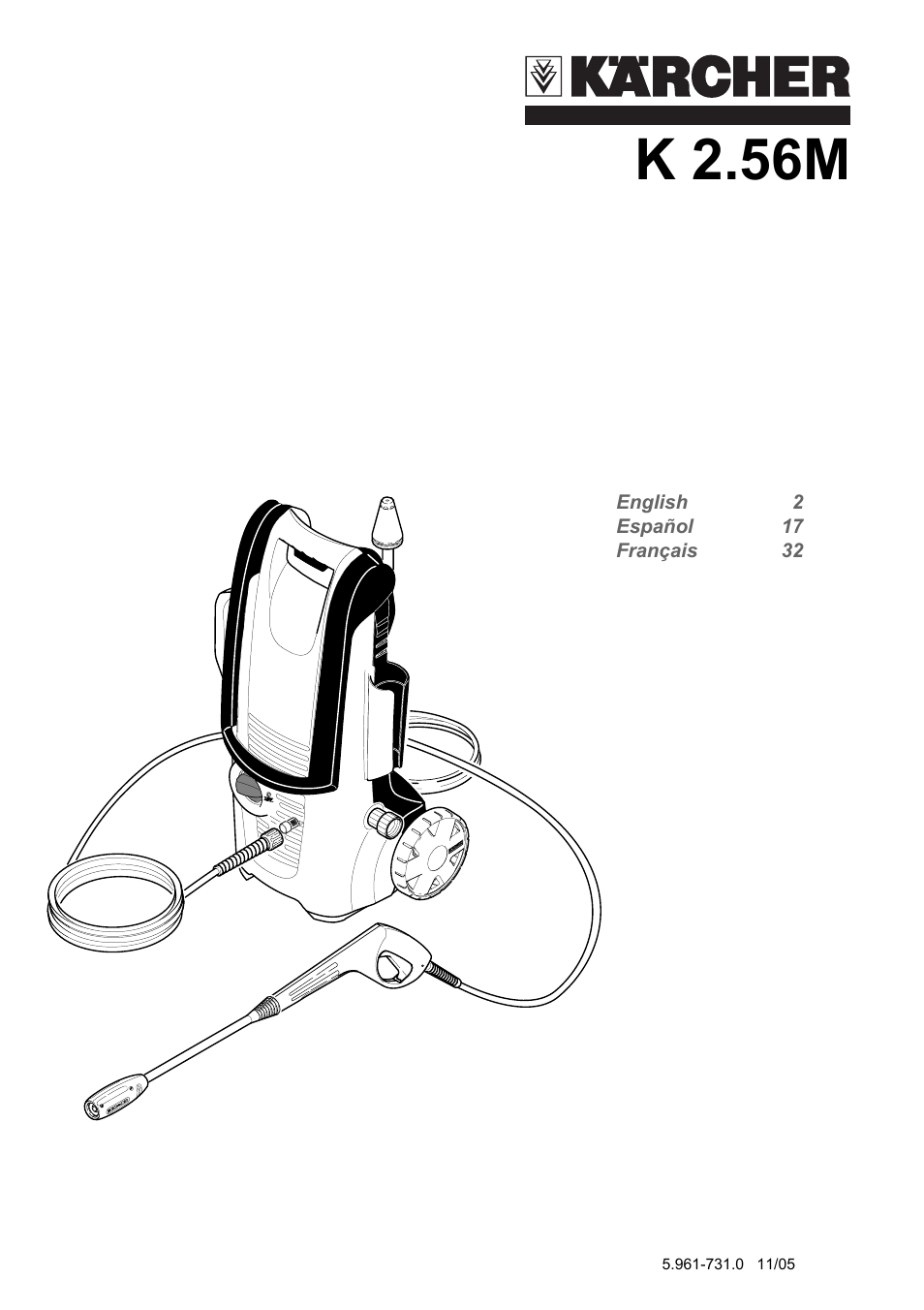 Karcher K 2.56M User Manual | 48 pages