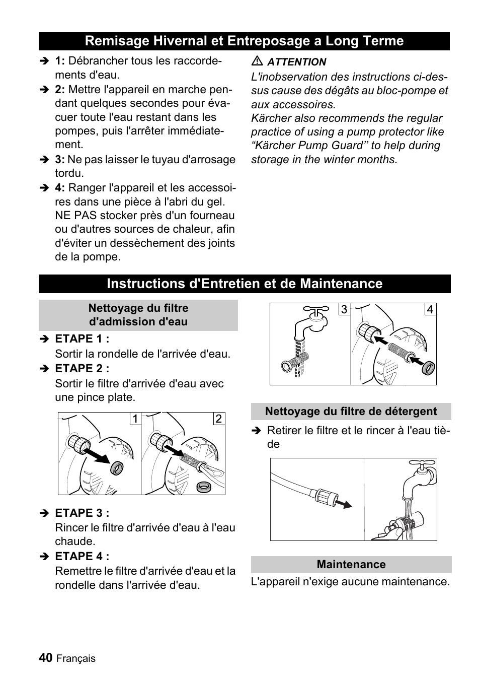 Karcher K 2.56M User Manual | Page 40 / 48