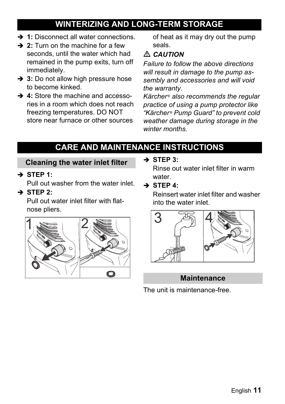 Karcher K 3.69 M User Manual | Page 11 / 52