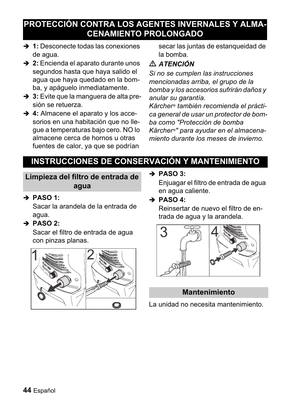 Karcher K 3.69 M User Manual | Page 44 / 52