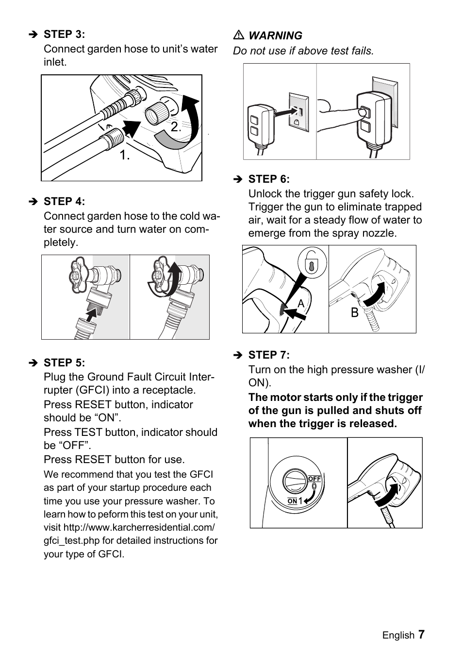 Karcher K 3.69 M User Manual | Page 7 / 52