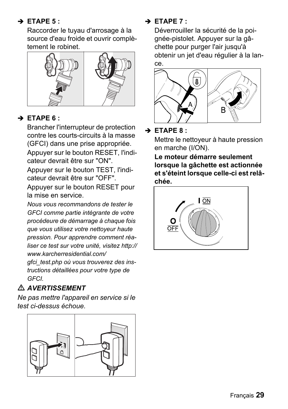 Karcher K 3.540 User Manual | Page 29 / 64