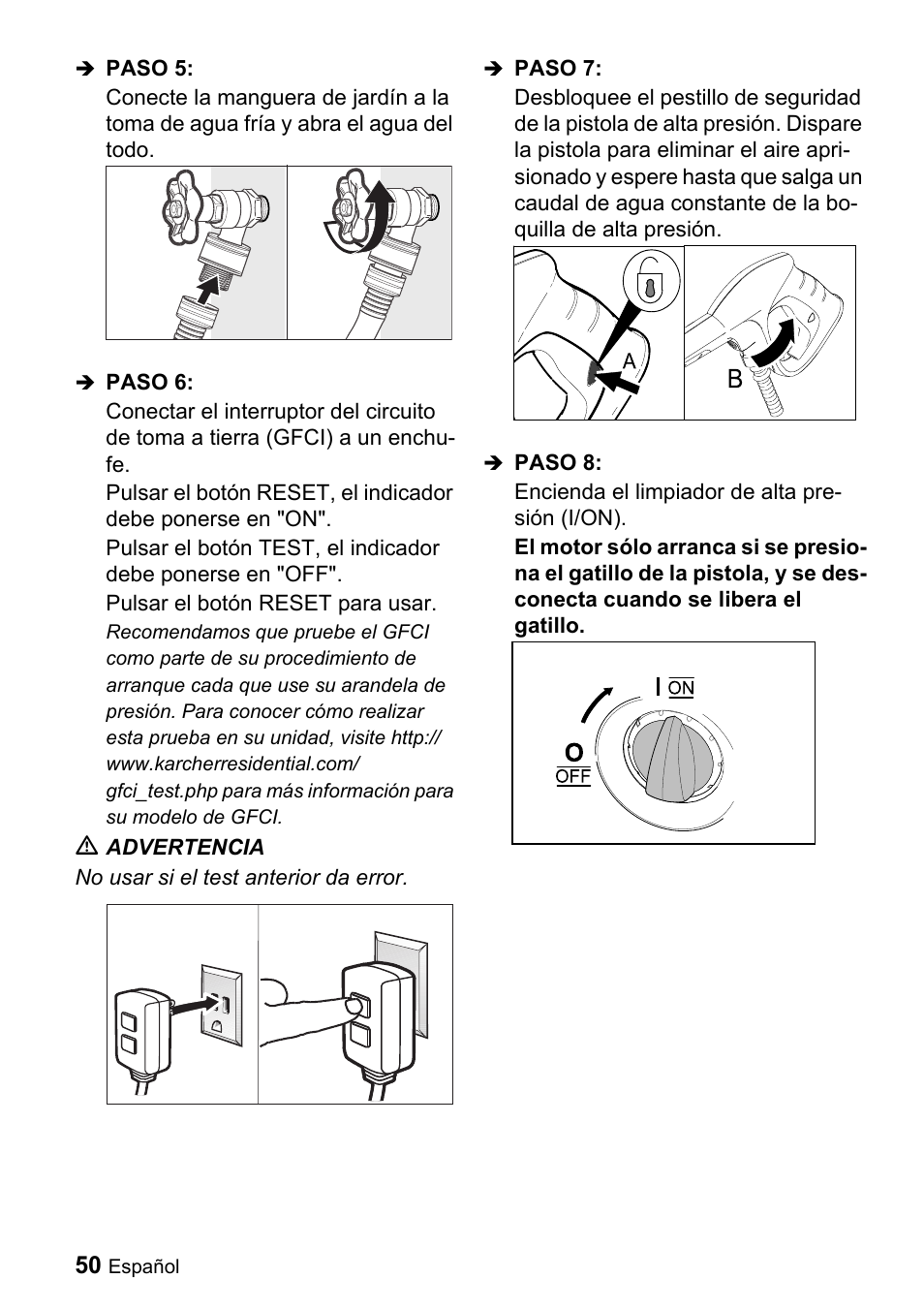 Karcher K 3.540 User Manual | Page 50 / 64