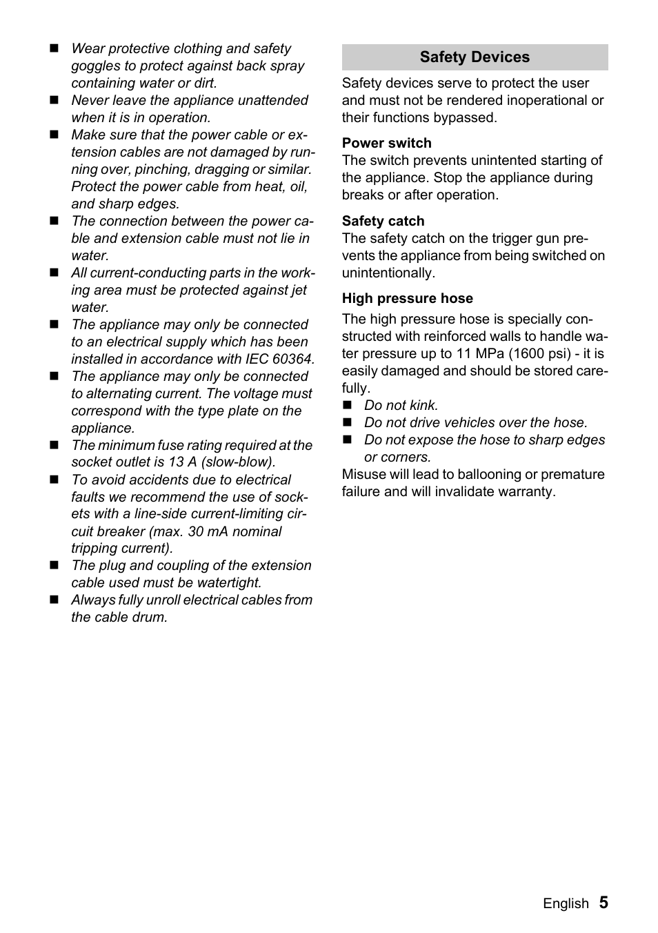 Karcher K 2.19 User Manual | Page 5 / 12