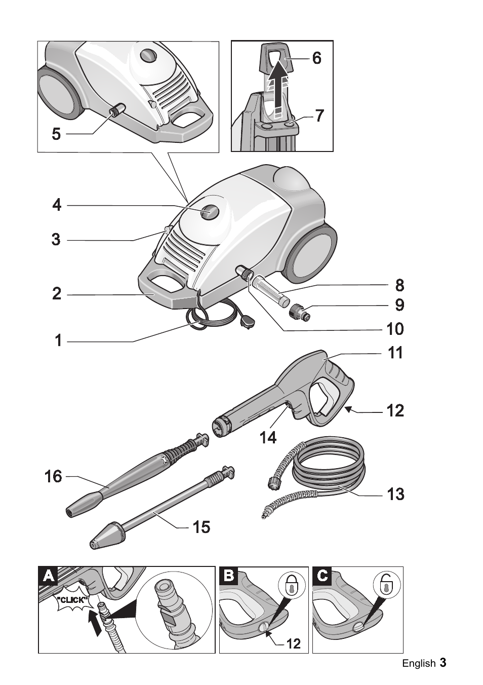 Karcher K 5.20 M User Manual | Page 3 / 12