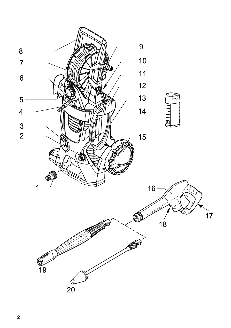 Karcher K 5.700 User Manual | Page 2 / 16