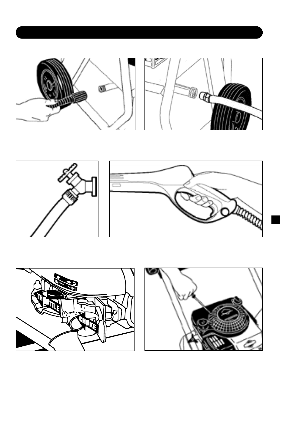 Operating instructions, Step 5, Step 6 | Step 1, Step 2, Step 3, Step 4 | Karcher K 2300 ABI User Manual | Page 5 / 12