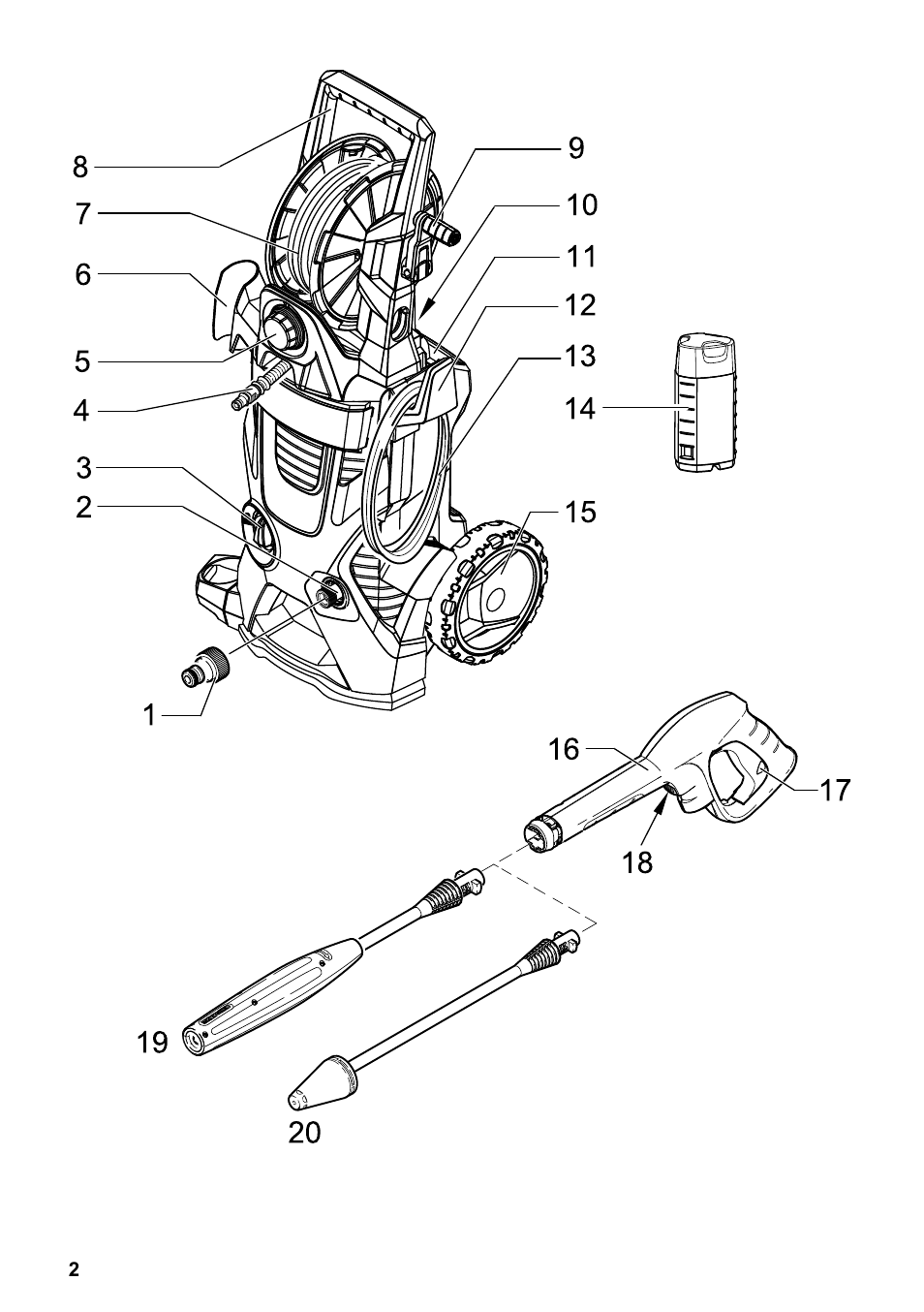 Karcher K 4.650 User Manual | Page 2 / 18