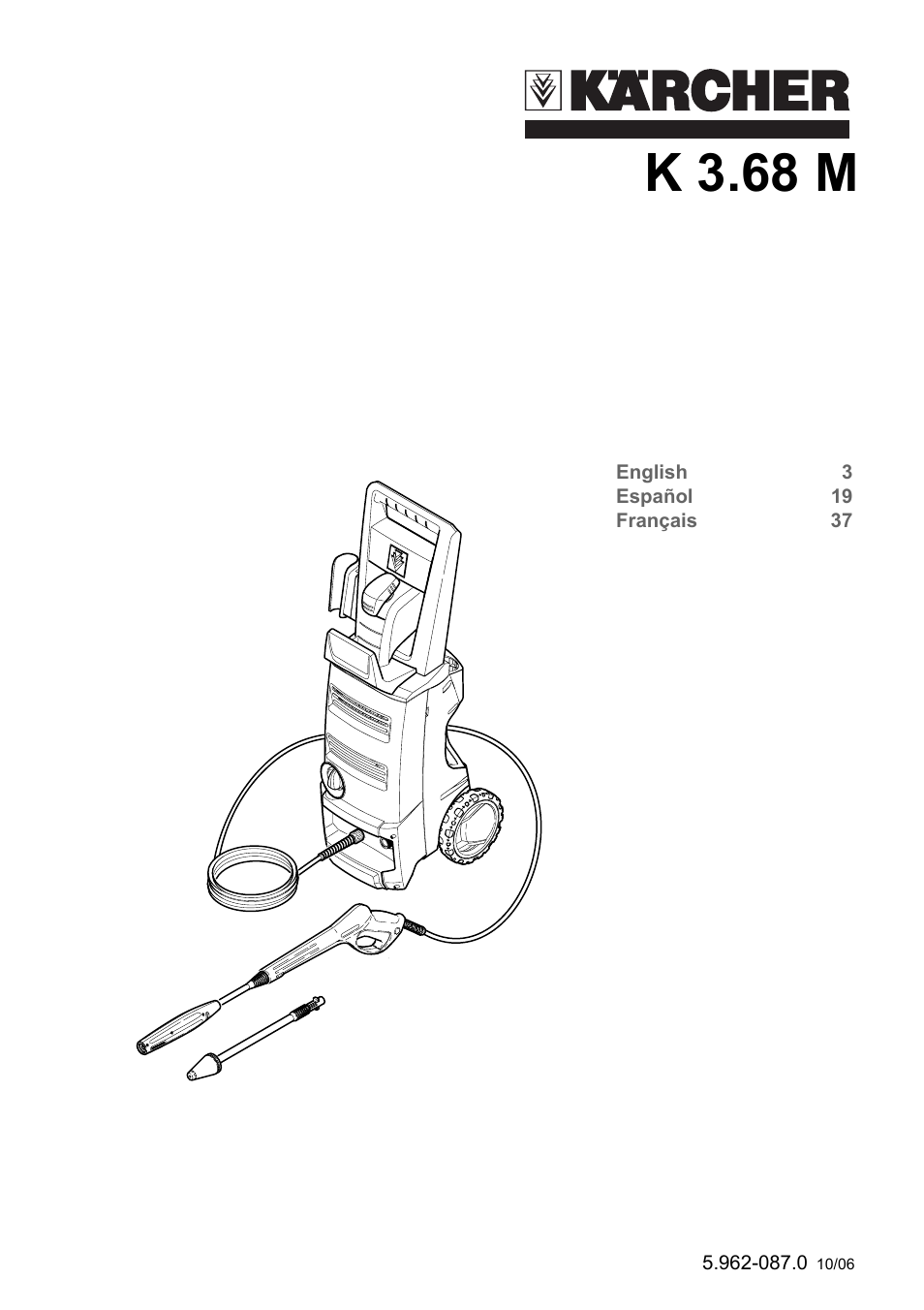 Karcher K 3.68 M User Manual | 56 pages