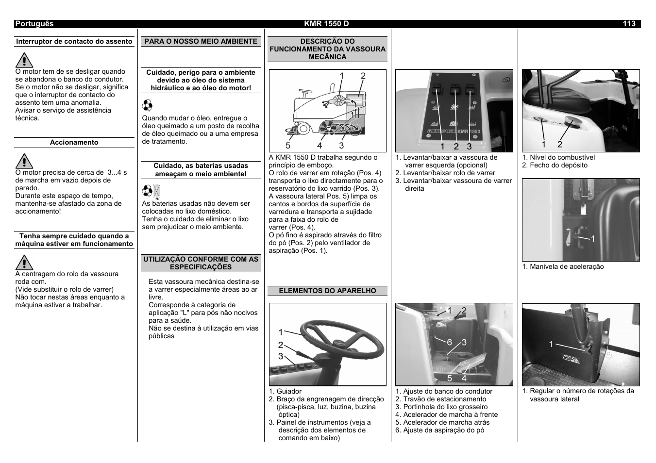 Karcher KMR 1550 D User Manual | Page 113 / 223