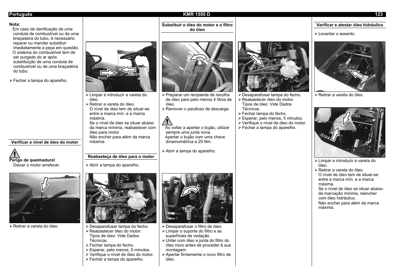 Karcher KMR 1550 D User Manual | Page 123 / 223