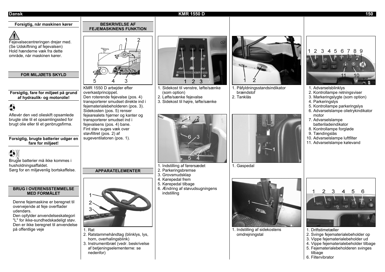 Karcher KMR 1550 D User Manual | Page 150 / 223