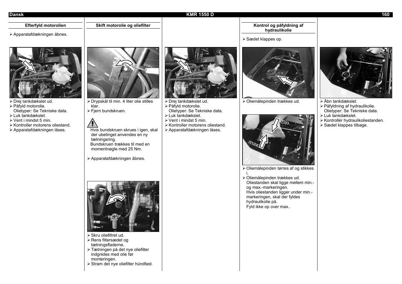 Karcher KMR 1550 D User Manual | Page 160 / 223