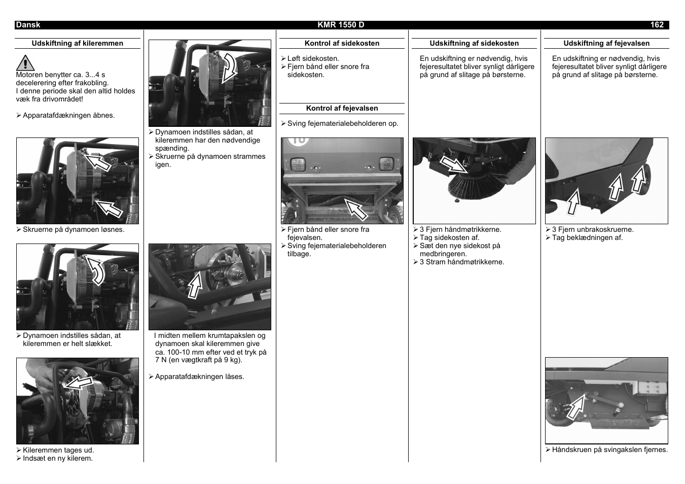 Karcher KMR 1550 D User Manual | Page 162 / 223