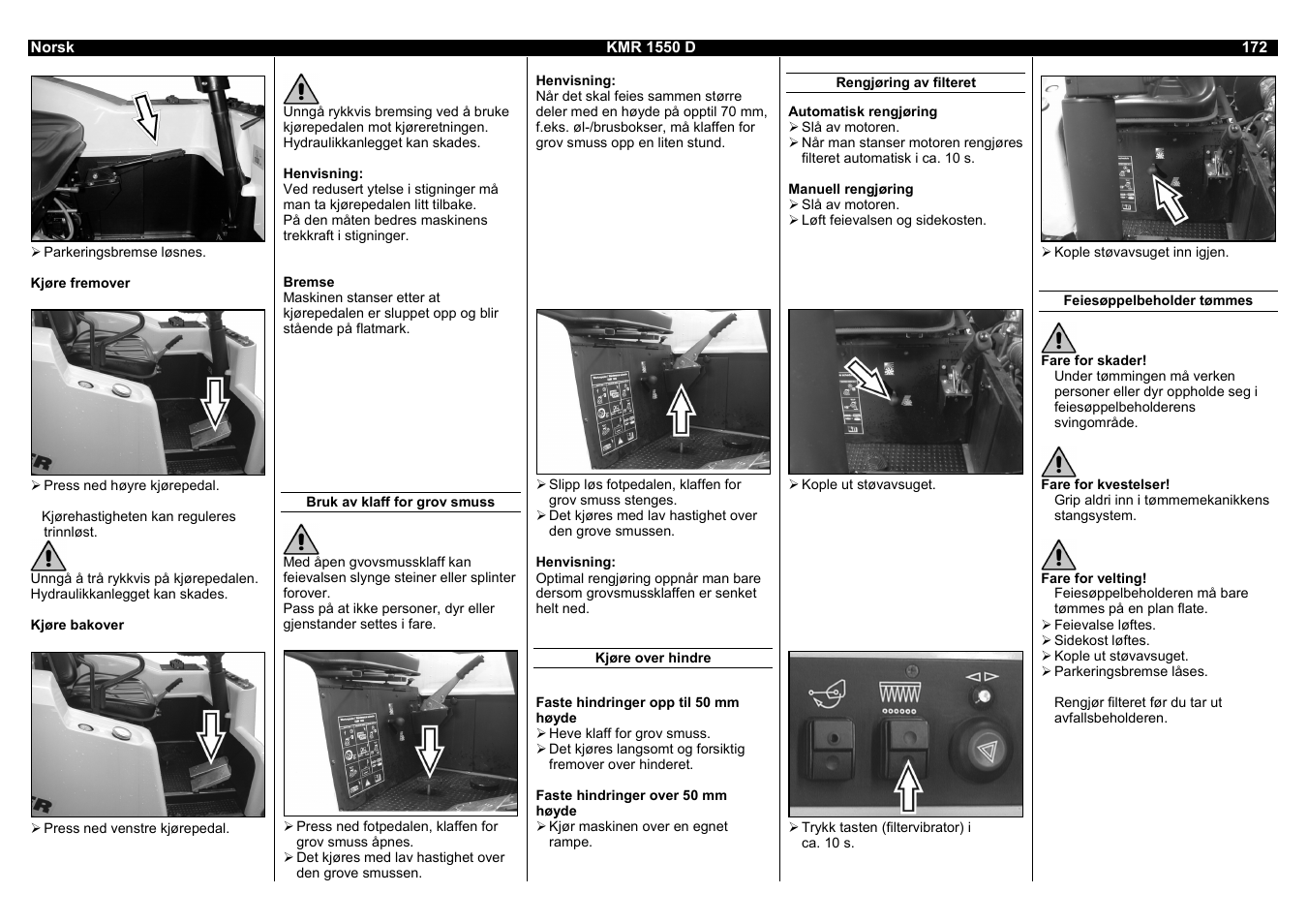 Karcher KMR 1550 D User Manual | Page 172 / 223