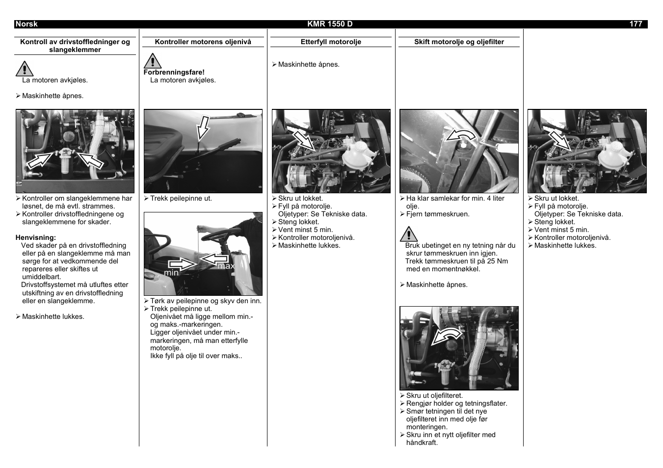 Karcher KMR 1550 D User Manual | Page 177 / 223