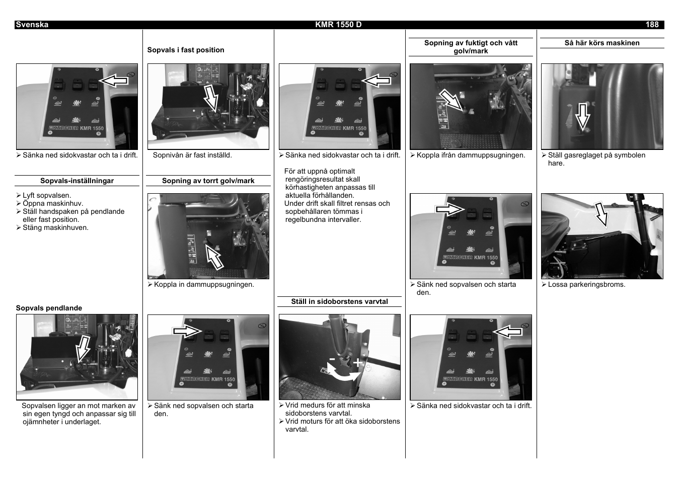Karcher KMR 1550 D User Manual | Page 188 / 223