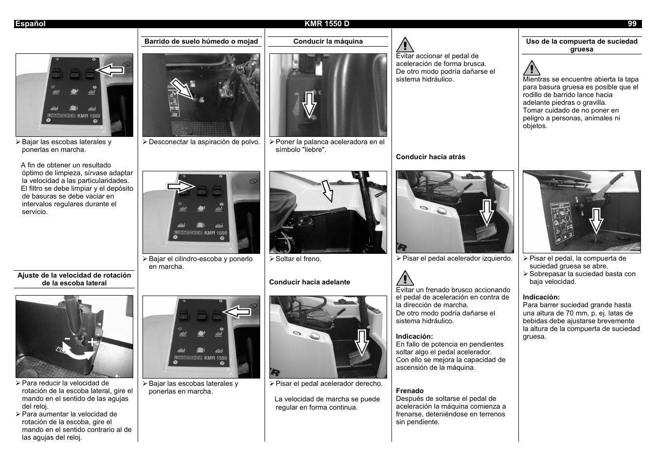 Karcher KMR 1550 D User Manual | Page 99 / 223