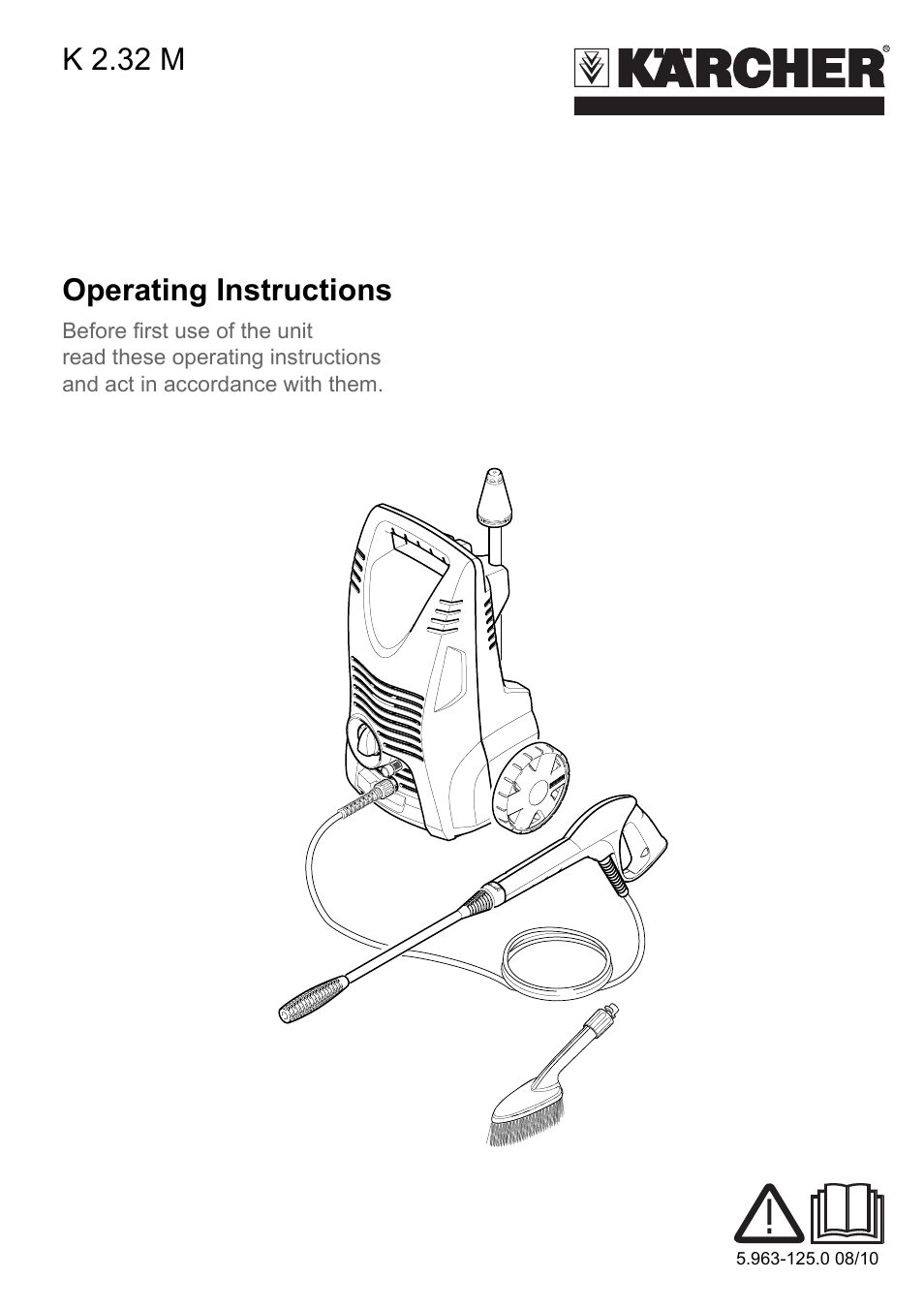 Karcher K 2.32 M User Manual | 12 pages