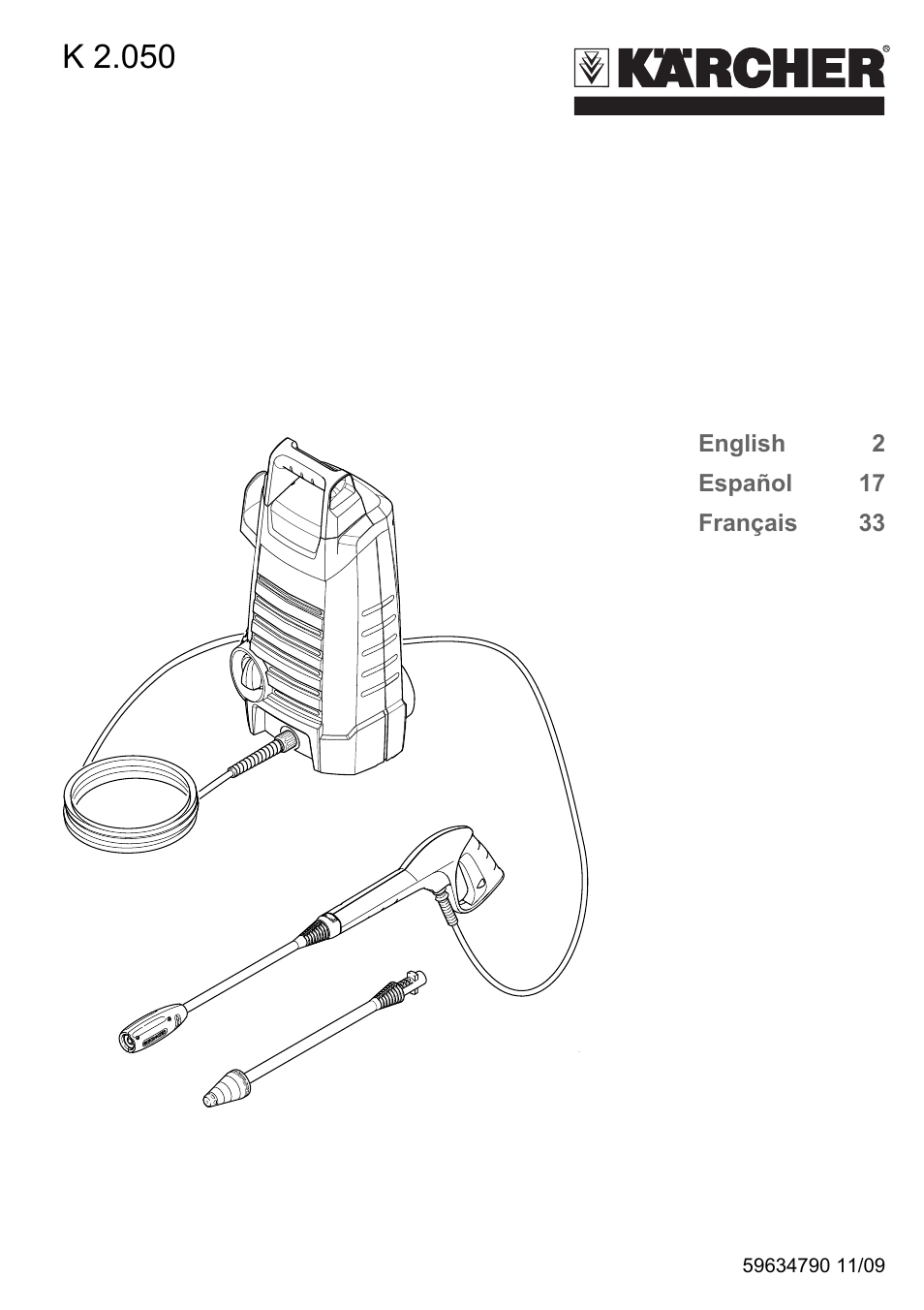 Karcher K 2.050 User Manual | 48 pages