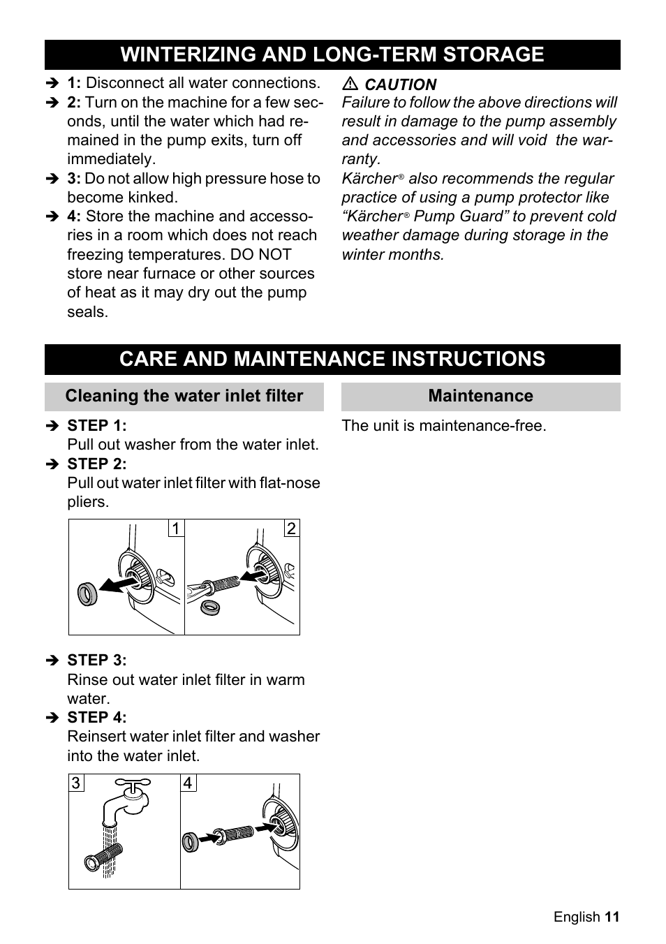 Karcher K 2.050 User Manual | Page 11 / 48