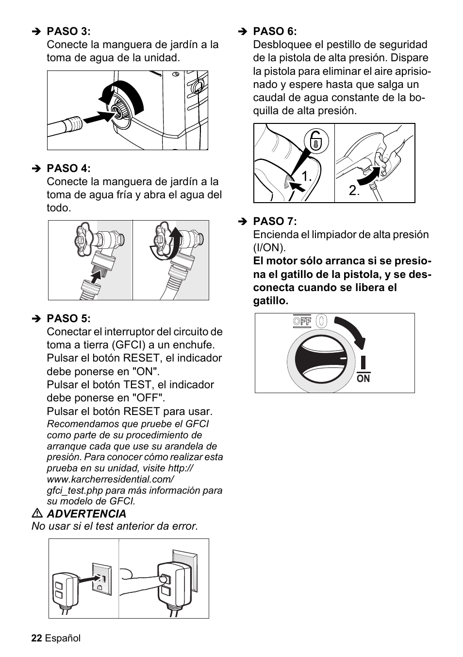 Karcher K 2.050 User Manual | Page 22 / 48