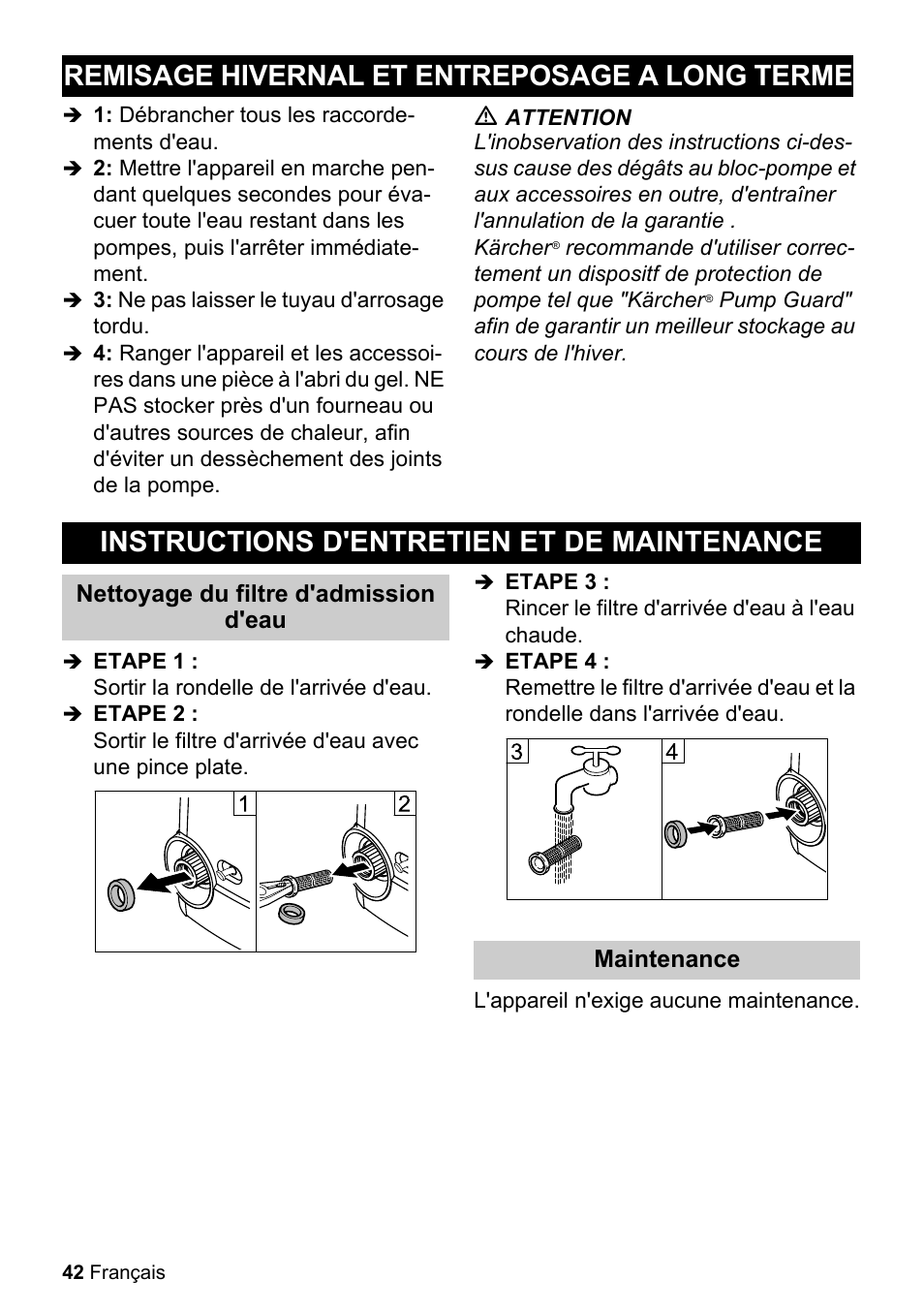 Karcher K 2.050 User Manual | Page 42 / 48